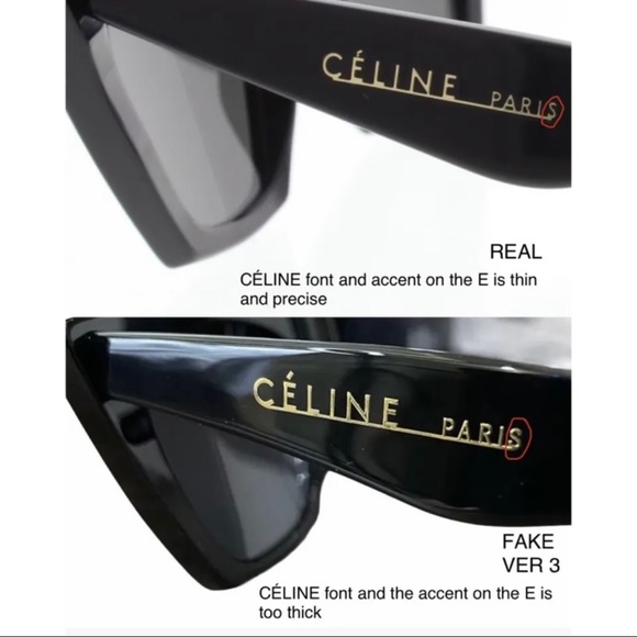 CÉLINE EDGE CL 41468/S BLACK SUNGLASSES
PHOEBE PHILO - Picture 10 of 16